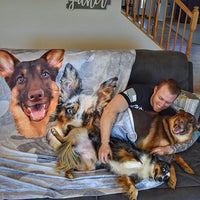 Custom Plush Blanket - (With your photo)